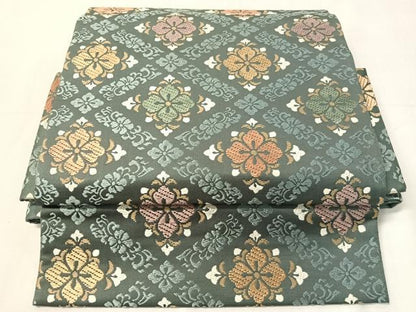平和屋着物●つけ帯　唐織　菱花文　ますいわ屋扱い　正絹　逸品　未使用　CABJ0505vp