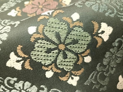 平和屋着物●つけ帯　唐織　菱花文　ますいわ屋扱い　正絹　逸品　未使用　CABJ0505vp