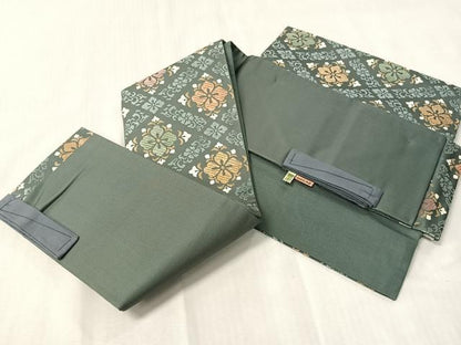 平和屋着物●つけ帯　唐織　菱花文　ますいわ屋扱い　正絹　逸品　未使用　CABJ0505vp