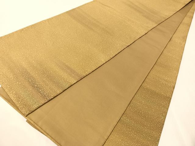 平和屋着物●本場縞大島紬地　全通柄袋帯　霞文　正絹　逸品　CABJ0518vp