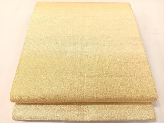 平和屋着物●桝屋高尾　ねん金綴錦　全通柄袋帯　段霞文　正絹　逸品　CABJ0542vp