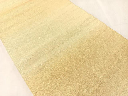 平和屋着物●桝屋高尾　ねん金綴錦　全通柄袋帯　段霞文　正絹　逸品　CABJ0542vp