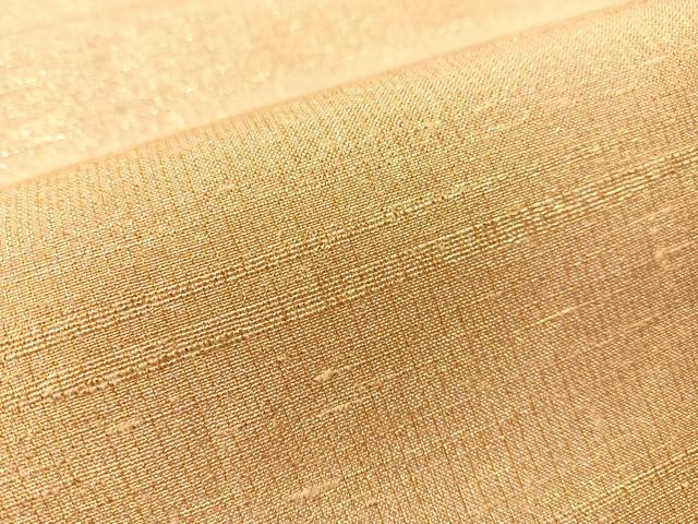 平和屋着物●桝屋高尾　ねん金綴錦　全通柄袋帯　段霞文　正絹　逸品　CABJ0542vp