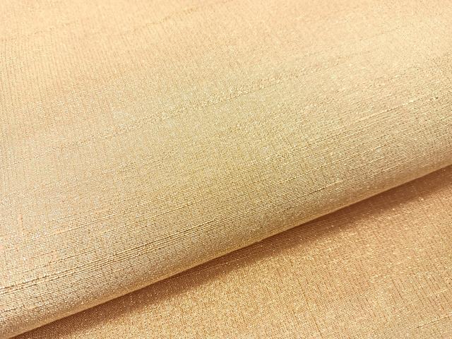 平和屋着物●桝屋高尾　ねん金綴錦　全通柄袋帯　段霞文　正絹　逸品　CABJ0542vp