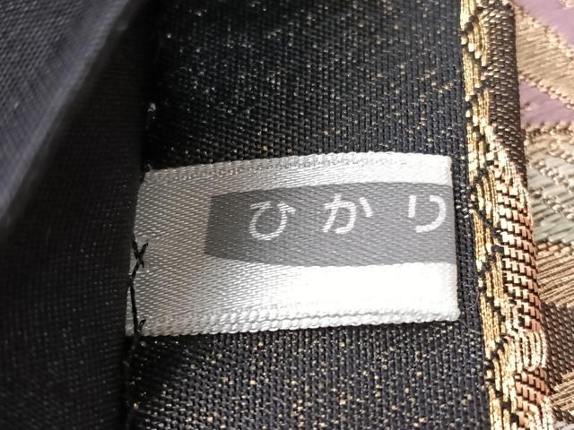 平和屋着物●六通柄袋帯　唐織　更紗花鳥丸文　金糸　正絹　逸品　未使用　CABJ0551vp