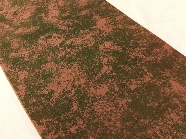 平和屋着物●両面　全通柄袋帯　縦霞　正絹　逸品　未使用　CABJ0553vp