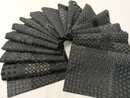 平和屋着物●総刺繍　刺し子　全通柄袋帯　吉祥柄　正絹　逸品　CABJ0556vp