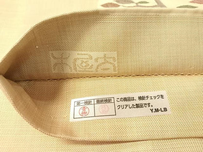平和屋着物●名門木屋太　今河織物　六通柄袋帯　色紙双鳥文　正絹　逸品　CABJ0581vp