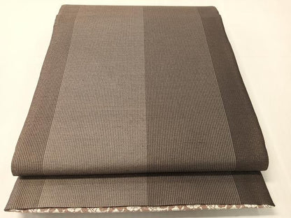 平和屋着物●両面　全通柄袋帯　名物裂　金糸　正絹　逸品　未使用　CABJ0593vp