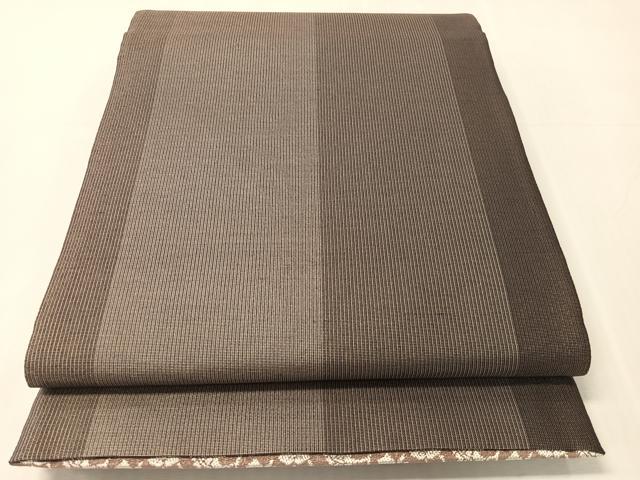 平和屋着物●両面　全通柄袋帯　名物裂　金糸　正絹　逸品　未使用　CABJ0593vp