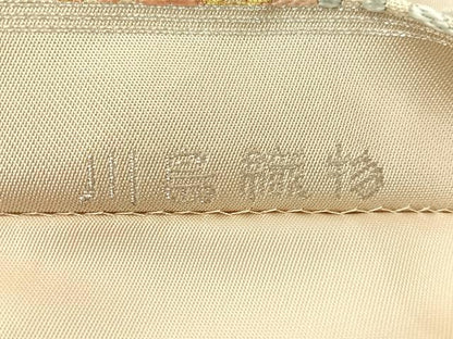 平和屋着物●西陣　川島織物　六通柄　本袋帯　短冊吉祥花文　金銀糸　正絹　逸品　CABJ0669vp