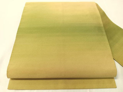平和屋着物●爪掻き本綴れ　八寸名古屋帯　霞文　正絹　逸品　CABJ0707vp