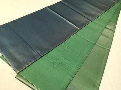 平和屋着物●染色作家　斉藤三才　太鼓柄袋帯　霞文　三才鳥　正絹　逸品　未使用　CABJ0737vp