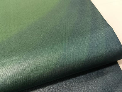 平和屋着物●染色作家　斉藤三才　太鼓柄袋帯　霞文　三才鳥　正絹　逸品　未使用　CABJ0737vp