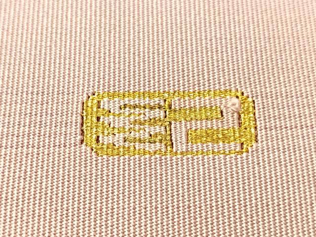 平和屋着物●爪掻き本綴れ　八寸名古屋帯　作家物　立波文　金糸　正絹　逸品　CABJ0750vp