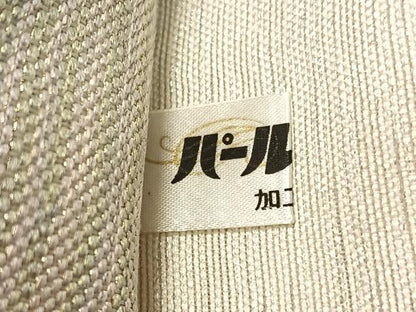 平和屋着物●太鼓柄袋帯　横段吉祥文　金銀糸　正絹　逸品　未使用　CABJ0797vp