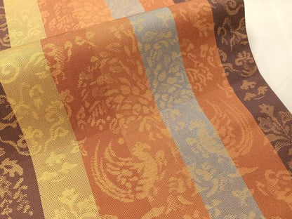 平和屋着物●六通柄　本袋帯　名物裂　金糸　正絹　逸品　CABJ0798vp