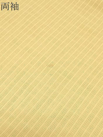 平和屋着物＊夏物　色無地　変わり絽　玉蜀黍色　正絹　逸品　CABJ0835th