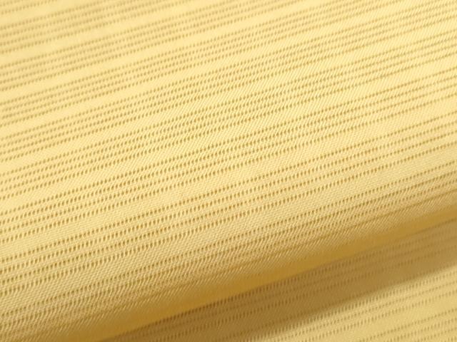 平和屋着物＊夏物　色無地　変わり絽　玉蜀黍色　正絹　逸品　CABJ0835th