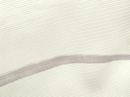 平和屋着物＊夏物　小紋　絽　芝草花文　金彩　正絹　逸品　CABJ0836th