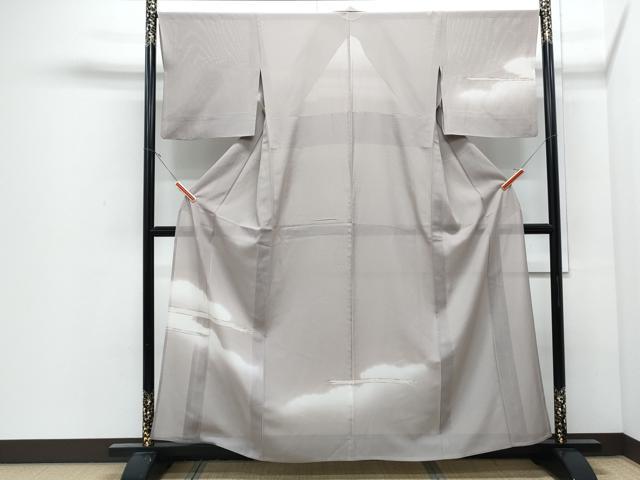 平和屋着物＊夏物　訪問着　絽　雲取り吉祥文　暈し染め　金彩　正絹　逸品　CABJ0853th