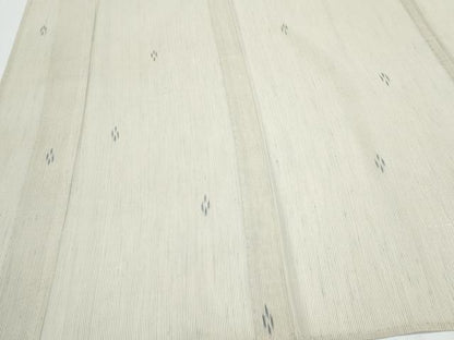平和屋着物＊夏物　紗紬　絣文様　正絹　逸品　CABJ0859th