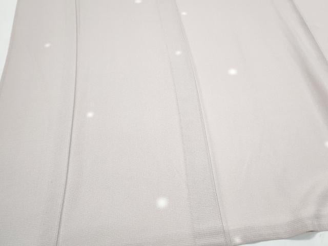 平和屋着物＊夏物　小紋　絽縮緬　蛍暈し　あられ　正絹　逸品　CABJ0860th