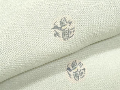 平和屋着物＊夏物　小紋　紗紬　飛鳥文　ゑり善扱い　正絹　逸品　CABJ0861th