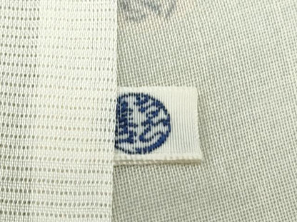 平和屋着物＊夏物　小紋　紗紬　飛鳥文　ゑり善扱い　正絹　逸品　CABJ0861th