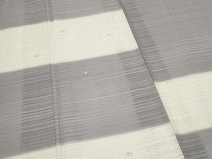 平和屋着物＊夏物　訪問着　変わり絽　駒刺繍　あられ　正絹　逸品　CABJ0862th