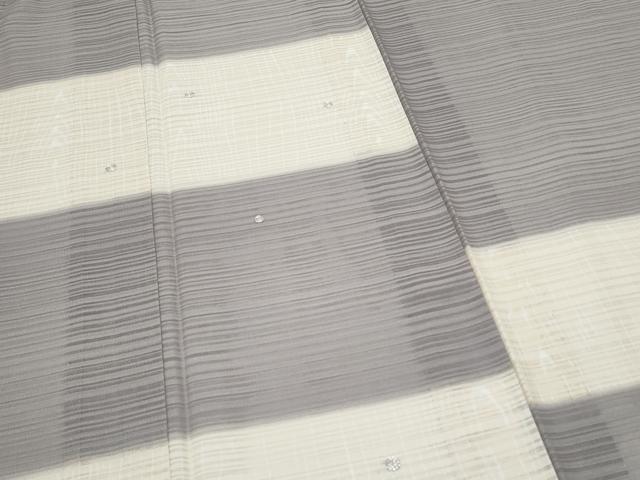 平和屋着物＊夏物　訪問着　変わり絽　駒刺繍　あられ　正絹　逸品　CABJ0862th