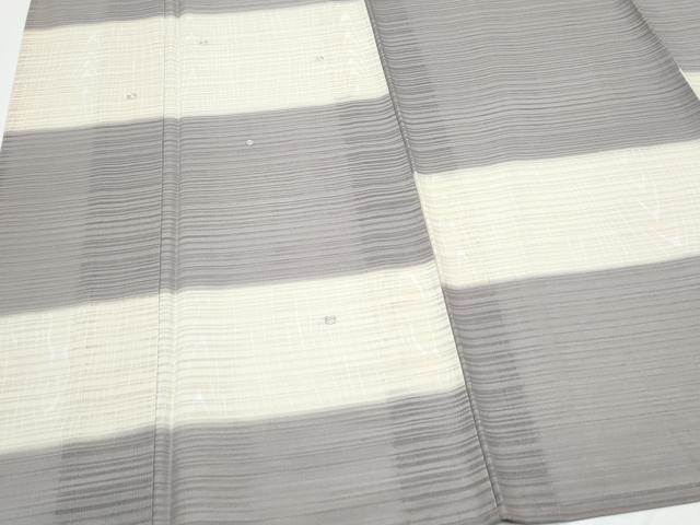 平和屋着物＊夏物　訪問着　変わり絽　駒刺繍　あられ　正絹　逸品　CABJ0862th