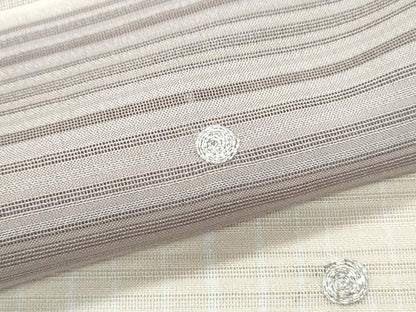 平和屋着物＊夏物　訪問着　変わり絽　駒刺繍　あられ　正絹　逸品　CABJ0862th