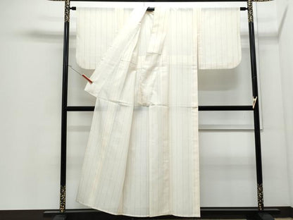 平和屋着物＊夏物　大島紬　夏大島　間道　正絹　逸品　CABJ0864th