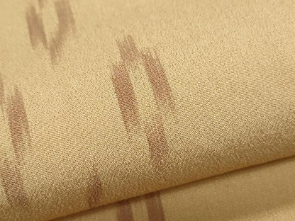 平和屋着物＊夏物　明石ちぢみ　菱吉祥文　正絹　逸品　CABJ0867th