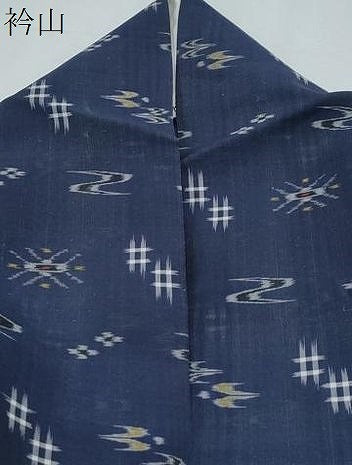 平和屋着物＊夏物　本場琉球絣　夏琉球　正絹　逸品　CABJ0868th