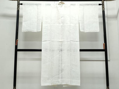 平和屋着物＊夏物　長襦袢　草葉紋紗　麻　逸品　CABJ0874th
