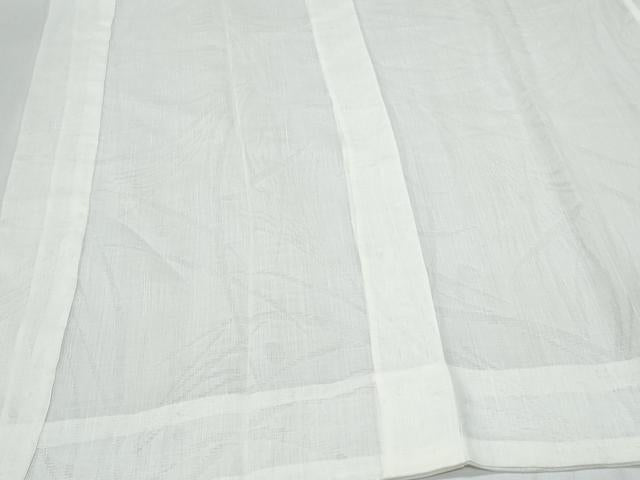 平和屋着物＊夏物　長襦袢　草葉紋紗　麻　逸品　CABJ0874th