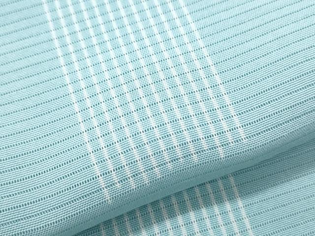 平和屋着物＊夏物　小紋　絽　短冊文　正絹　逸品　CABJ0879th