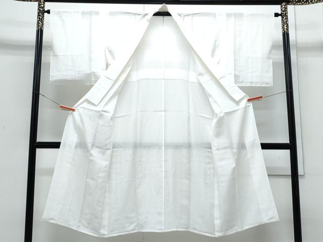 平和屋着物＊夏物　長襦袢　縦絽　正絹　逸品　CABJ0881th