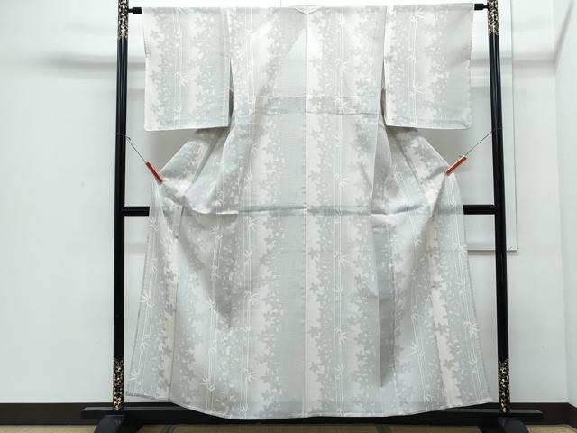 平和屋着物＊夏物　大島紬　夏大島　笹竹間道　正絹　逸品　CABJ0888th