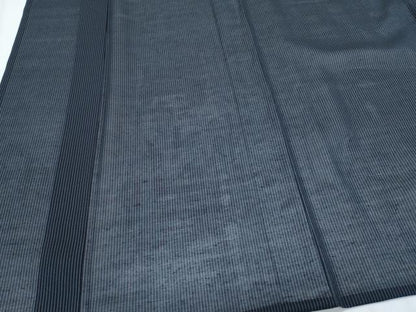 平和屋着物＊夏物　紗紬　縞　正絹　逸品　CABJ0906th