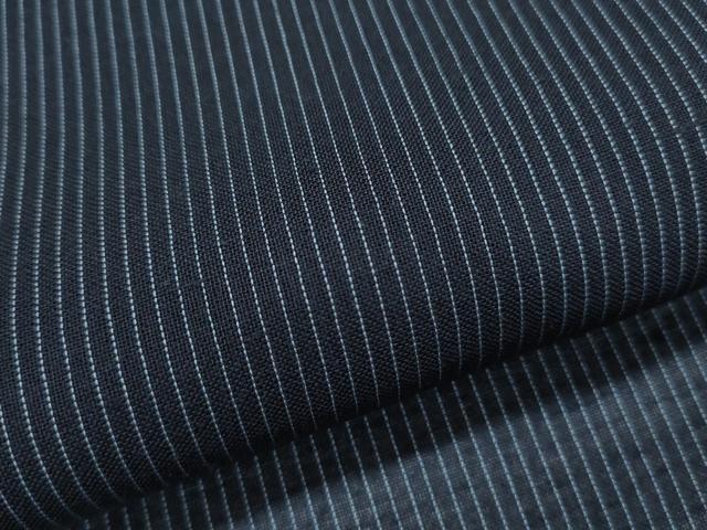 平和屋着物＊夏物　紗紬　縞　正絹　逸品　CABJ0906th