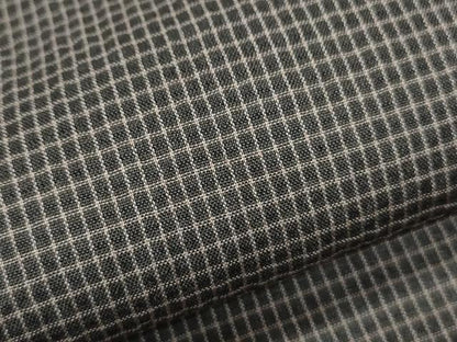 平和屋着物＊夏物　紗紬　格子文　正絹　逸品　CABJ0915th