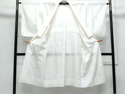 平和屋着物＊夏物　長襦袢　舞花文　正絹　逸品　CABJ0944th