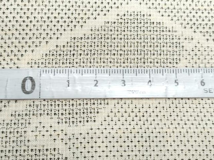 平和屋着物＊夏物　本場大島紬　夏大島　白大島　150亀甲　草花文　正絹　逸品　CABJ0952th
