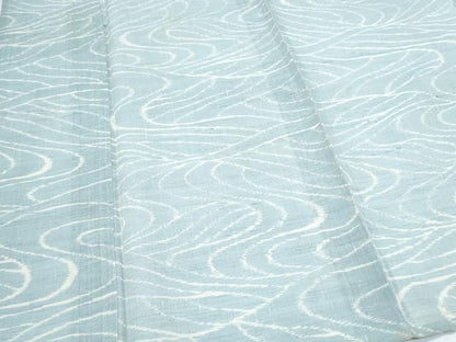 平和屋着物＊夏物　紗紬　流水文　正絹　逸品　CABJ0964th