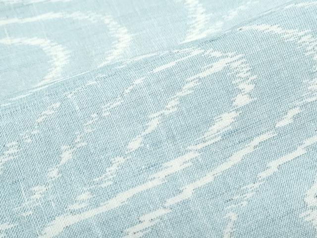 平和屋着物＊夏物　紗紬　流水文　正絹　逸品　CABJ0964th