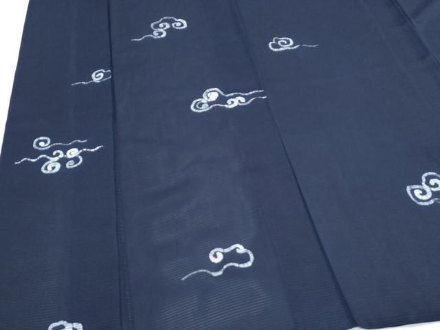 平和屋着物＊夏物　訪問着　絽　一珍染　雲取り文　正絹　逸品　CABJ0972th