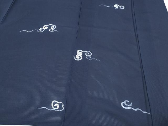 平和屋着物＊夏物　訪問着　絽　一珍染　雲取り文　正絹　逸品　CABJ0972th